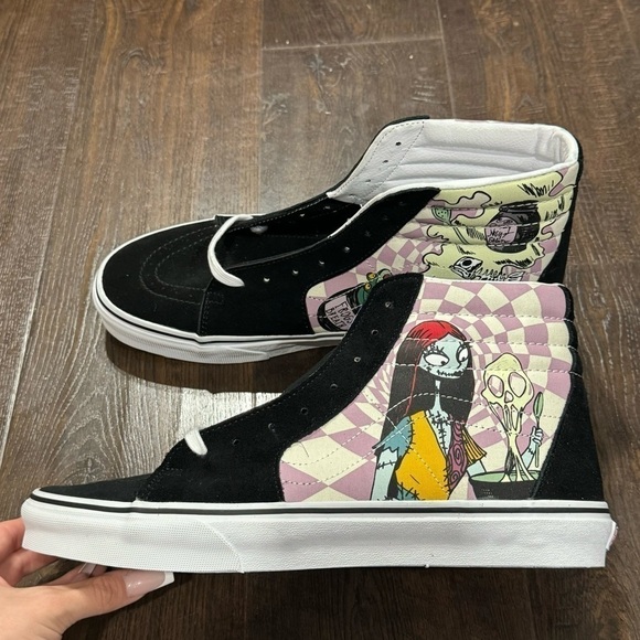 Vans x Disney’s The Nightmare Before Christmas Sk8-Hi High Top Sneakers‎ Sz 11.5 - Picture 4 of 9